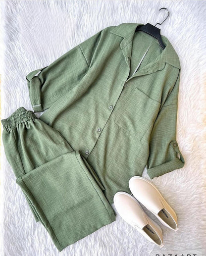 Women's Shirt & Trouser Set