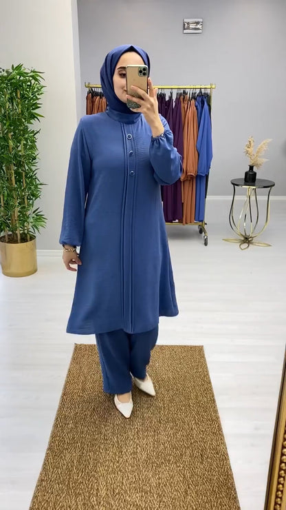 Long Linen Shirt & Trouser for Women