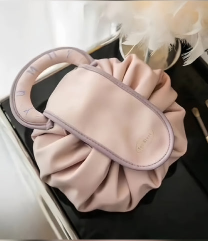 Minimalist Puff Makeup Bag – Premium Travel Edition