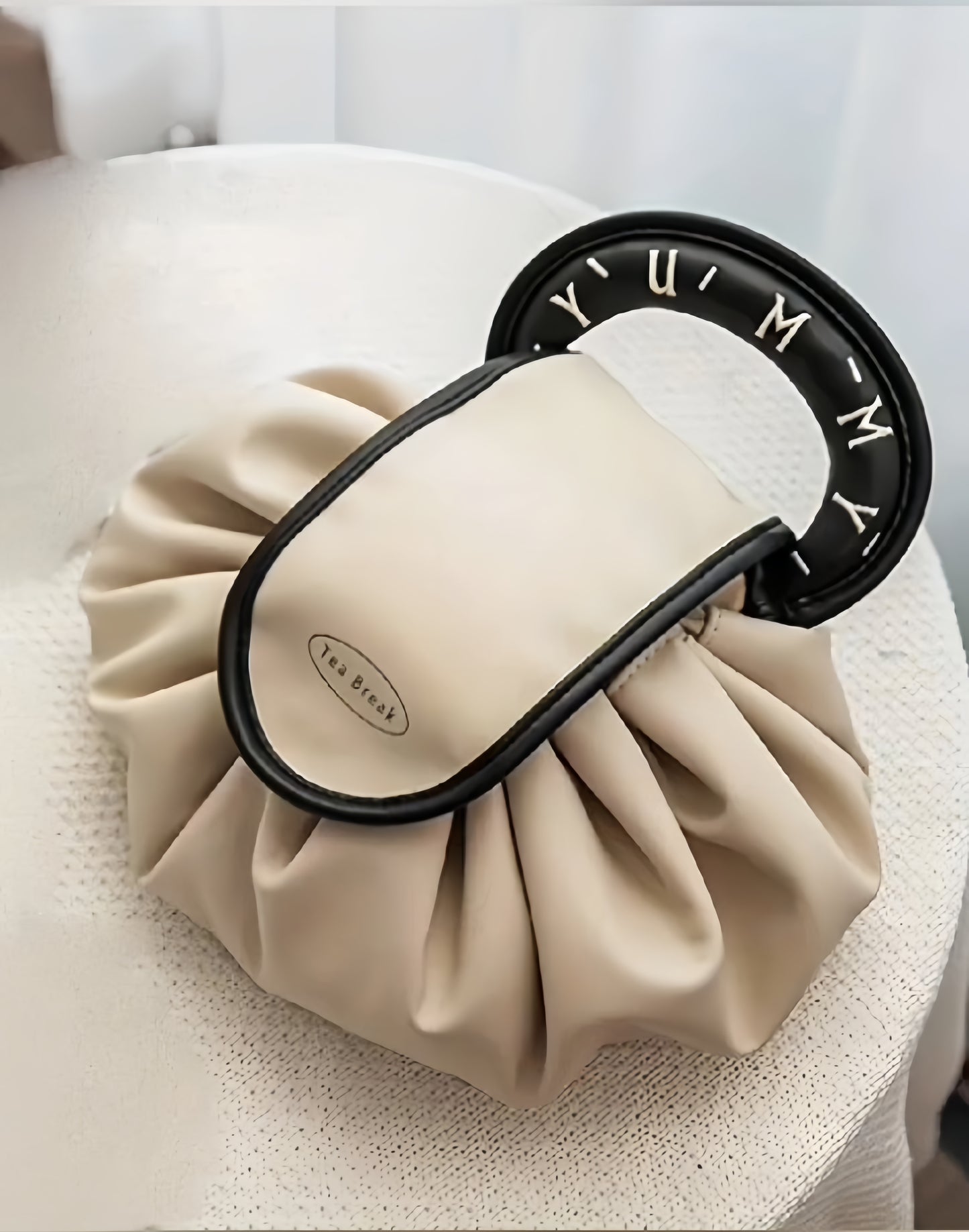 Minimalist Puff Makeup Bag – Premium Travel Edition
