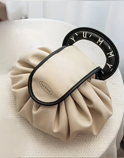 Minimalist Puff Makeup Bag – Premium Travel Edition